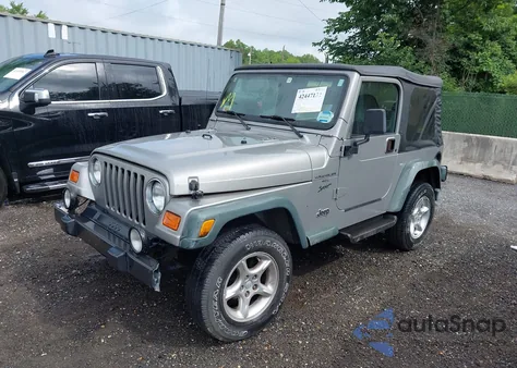 2000 Jeep Wrangler / Tj Sport from USA, damaged, VIN 1J4FA49S5YP768413